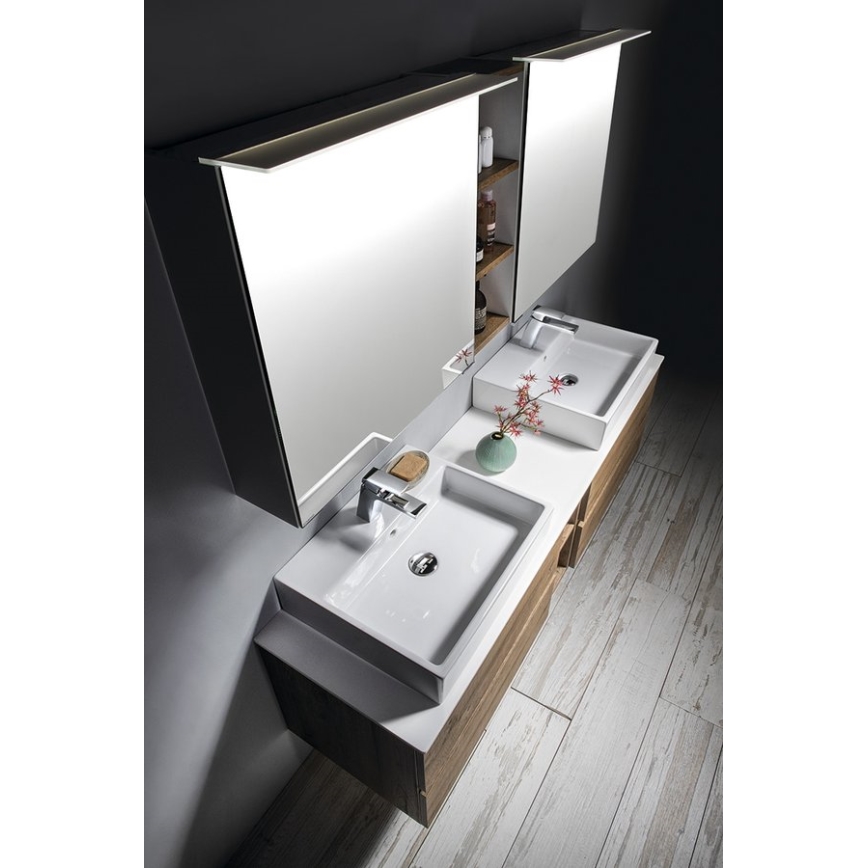 Isvea - PURITY countertop basin 50x42 cm ceramic/white