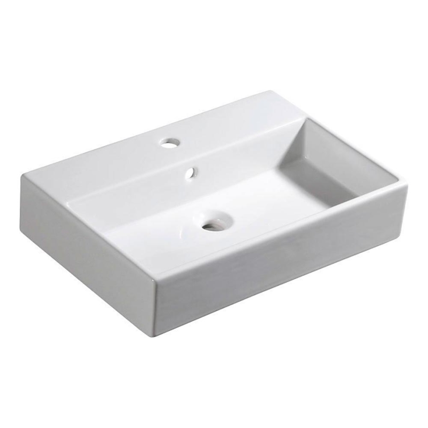 Isvea - PURITY Countertop Basin 60 x 42 cm, ceramic/white