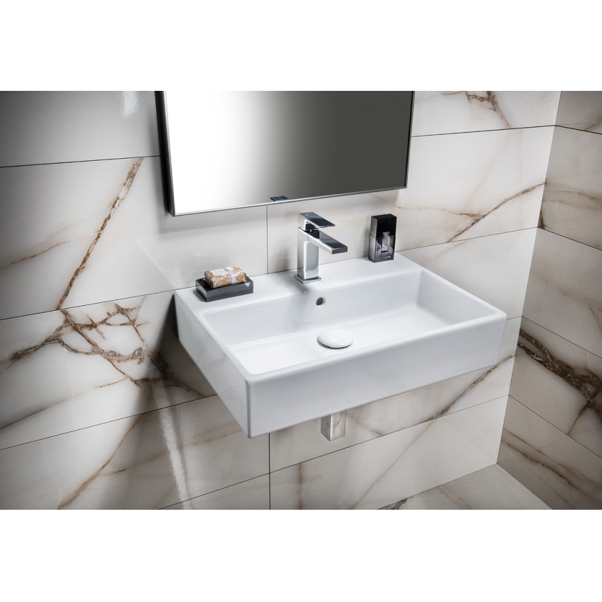 Isvea - PURITY Countertop Basin 60 x 42 cm, ceramic/white