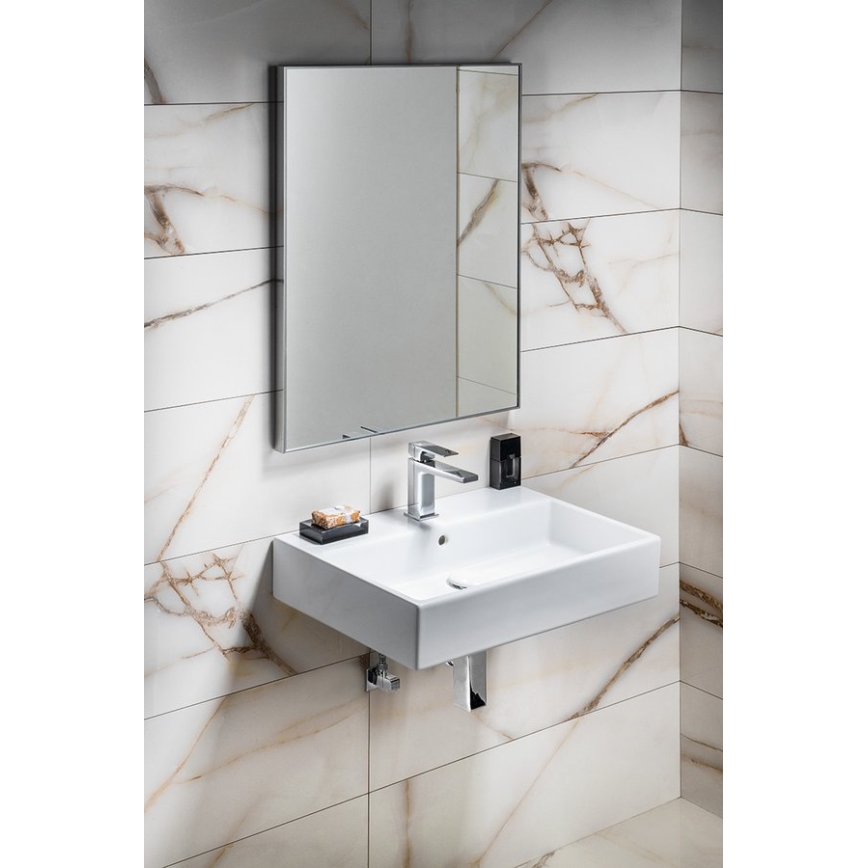 Isvea - PURITY Countertop Basin 60 x 42 cm, ceramic/white