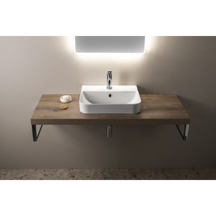 Isvea - SOTT AQUA Countertop Basin 48x42 cm ceramic/white