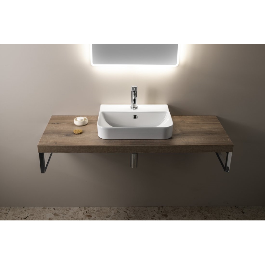Isvea - SOTT AQUA Countertop Basin 48x42 cm ceramic/white