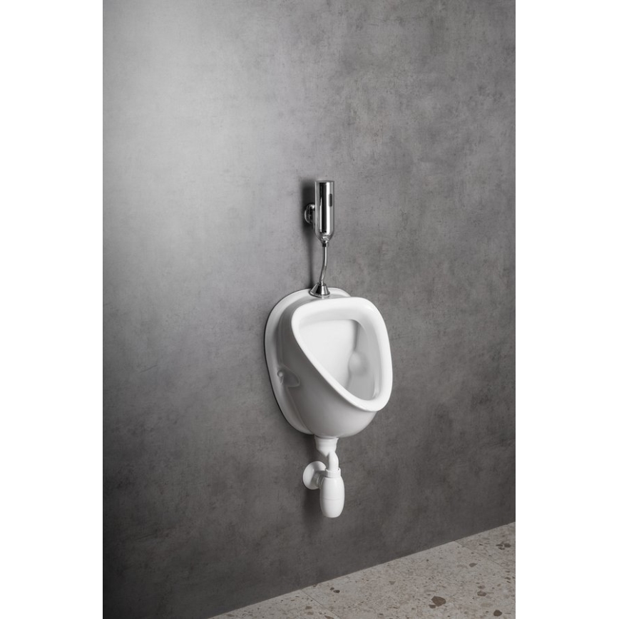 Isvea - Top-inlet urinal, ceramic/white