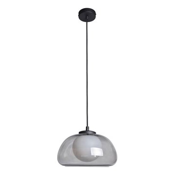 ITALUX - AINALE Cable Pendant 1xG9/7W/230V Black/Smoky Black