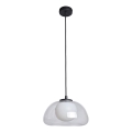 ITALUX - AINALE Cable Pendant Light 1xG9/7W/230V Black/Clear