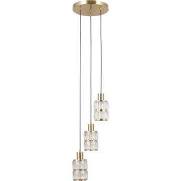 ITALUX - ALMA Cable-Suspended Pendant Light 3xE27/40W/230V, Gold