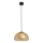 ITALUX - Cable-hung pendant AINALE 1xG9/7W/230V black/smoked brown