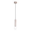 ITALUX - Cable-hung pendant FILANO 1xG9/5W/230V Rose Gold