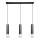 ITALUX - Cable pendant light MACERA 3xE27/40W/230V black