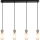ITALUX - Cable-suspended chandelier SANTOS 4xG9/40W/230V black
