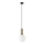 ITALUX - Chandelier on a string ALDEVA 1xE27/40W/230V d. 20 cm black/bronze