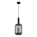 ITALUX - Chandelier on a string ANTIOLA 1xE27/40W/230V d. 20 cm black