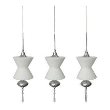 ITALUX - Chandelier on a string AURORA 3xG4/20W/230V