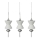 ITALUX - Chandelier on a string AURORA 3xG4/20W/230V