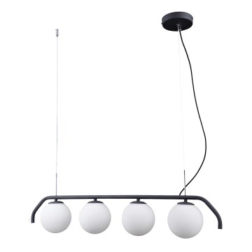 ITALUX - Chandelier on a string CARIMI 4xG9/5W/230V black