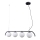 ITALUX - Chandelier on a string CARIMI 4xG9/5W/230V black