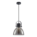 ITALUX - Chandelier on a string DARLENA 1xE27/40W/230V black