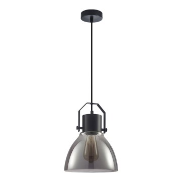 ITALUX - Chandelier on a string DARLENA 1xE27/40W/230V black