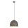 ITALUX - Chandelier on a string HARLEY 1xE27/40W/230V anthracite