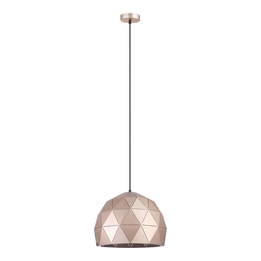 ITALUX - Chandelier on a string HARLEY 1xE27/40W/230V Rose gold