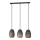 ITALUX - Chandelier on a string HARLEY 3xE27/40W/230V anthracite