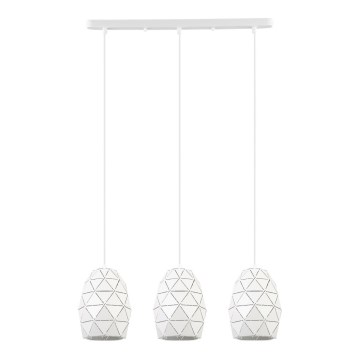 ITALUX - Chandelier on a string HARLEY 3xE27/40W/230V white