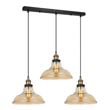 ITALUX - Chandelier on a string HUBERT 3xE27/40W/230V