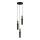 ITALUX - Chandelier on a string ISIDORA 3xGU10/25W/230V black/bronze