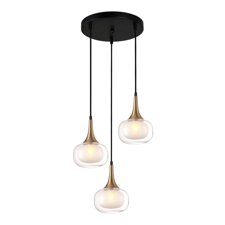 ITALUX - Chandelier on a string KONILA 3xG9/10W/230V