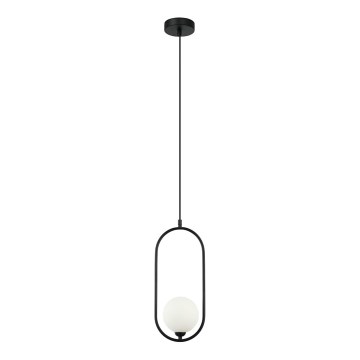 ITALUX - Chandelier on a string LUPUS 1xG9/25W/230V black