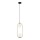 ITALUX - Chandelier on a string LUPUS 2xG9/25W/230V black/gold
