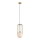 ITALUX - Chandelier on a string MATTY 1xE27/40W/230V d. 20 cm gold