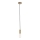 ITALUX - Chandelier on a string MODERNA 1xE27/60W/230V bronze