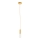 ITALUX - Chandelier on a string MODERNA 1xE27/60W/230V gold