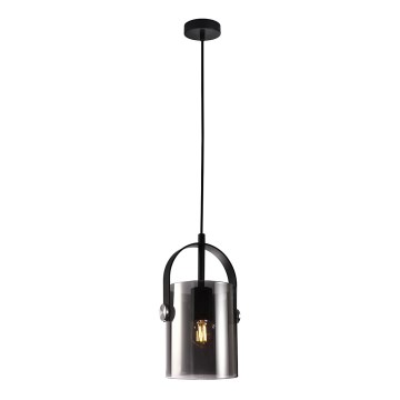 ITALUX - Chandelier on a string NANESMA 1xE27/40W/230V black