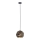 ITALUX - Chandelier on a string PALERMO 1xE27/40W/230V d. 23 cm anthracite