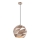 ITALUX - Chandelier on a string PALERMO 1xE27/40W/230V d. 32 cm Rose gold