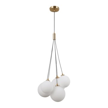 ITALUX - Chandelier on a string PERLOS 5xG9/5W/230V