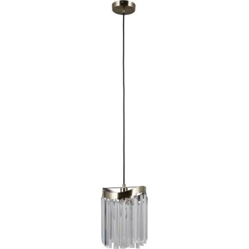 ITALUX - Chandelier on a string SABRIGA 1xE14/40W/230V matte chrome