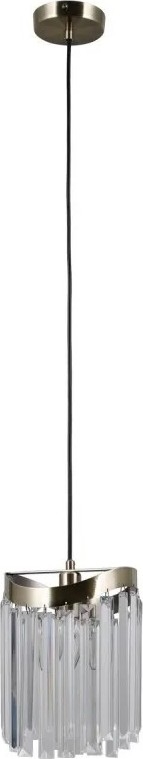 ITALUX - Chandelier on a string SABRIGA 1xE14/40W/230V matte chrome