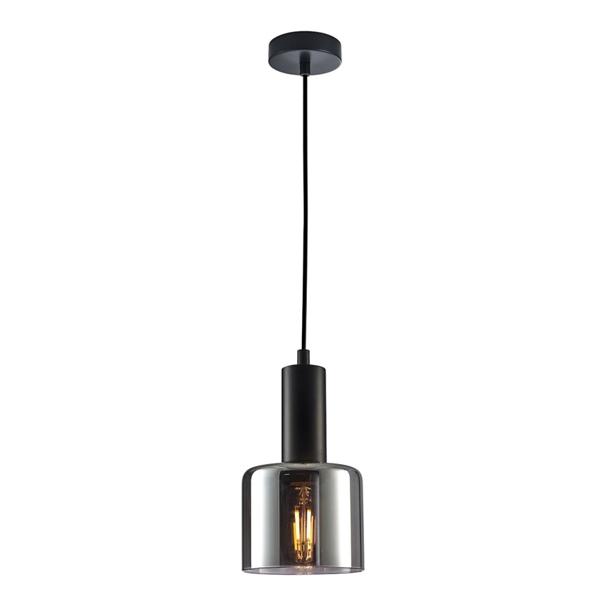 ITALUX - Chandelier on a string SANTIA 1xE27/40W/230V black