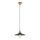 ITALUX - Chandelier on a string VERDA 1xE27/40W/230V d. 26 cm black