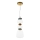 ITALUX - EVANS cable-suspended LED pendant LED/15W/230V 3000K Gold/Blue