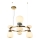 ITALUX - EVANS LED pendant light on cable LED/33W/230V 3000K gold/blue/brown