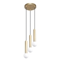 ITALUX - FILANO Cable-hung Pendant Light 3xG9/5W/230V Gold