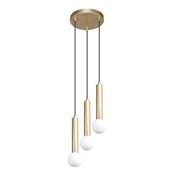 ITALUX - FILANO Cable-hung Pendant Light 3xG9/5W/230V Gold