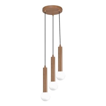 ITALUX - FILANO cable pendant light 3xG9/5W/230V, brown