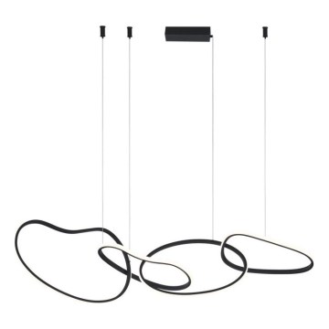 ITALUX - FONTE LED Cable Pendant Light LED/60W/230V 3000/4000/6000K Black