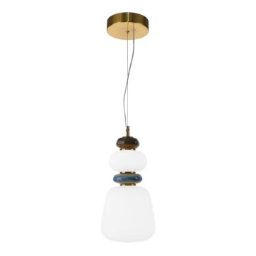 ITALUX - LED Cable Pendant EVANS LED/12W/230V 3000K gold/white