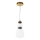 ITALUX - LED Cable Pendant EVANS LED/12W/230V 3000K gold/white